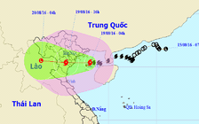 Bão số 3 giật cấp 11 - 13 đang tiến vào Hải Phòng đến Ninh Bình