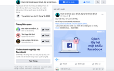 Hack tài khoản cá nhân trên mạng là dịch vụ bị nghiêm cấm
