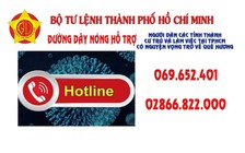 Người dân đăng ký với Bộ Tư lệnh TP.HCM để được đưa đón về quê