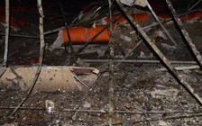 Trời mưa tầm tã, cháy lớn bên trong Trung tâm văn hóa tỉnh Sóc Trăng