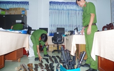 Thu giữ 85 khẩu súng quân dụng, súng tự chế