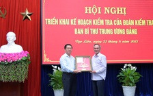 Triển khai kế hoạch kiểm tra của Ban Bí thư T.Ư Đảng tại Bạc Liêu