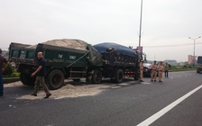 Tai nạn liên hoàn, 3 xe ô tô 'dính chùm' trên quốc lộ