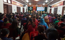 Hàng trăm tiểu thương chợ Hồ Xá bãi thị, Chủ tịch huyện 'đối thoại khẩn'