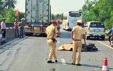 Tai nạn trên QL1 ở Quảng Trị, nạn nhân 61 tuổi tử vong tại chỗ