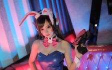 Cosplay thỏ ngọc D.VA đẹp đến nao lòng