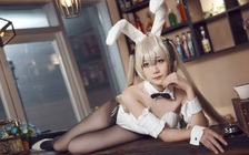 Cosplay Thỏ Ngọc siêu dễ thương trong Yosuga no Sora