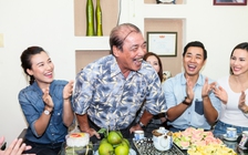 Nguyên Khang, Hoàng Oanh mừng thọ NSND Trần Hiếu