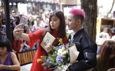 Thanh Duy gây 'náo loạn' đường sách