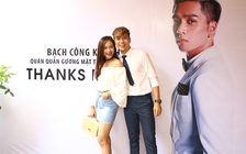 Hà Thúy Anh đến chúc mừng Bạch Công Khanh, xóa tin đồn bất hòa