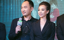 Thu Trang 'tố' bị Tiến Luật đánh 'lên bờ xuống ruộng' trong phim