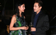 Kathy Uyên, Hứa Vĩ Văn thân thiết trong đêm gala 'Gặp gỡ mùa thu 2017'