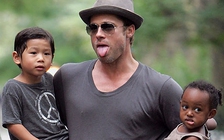 Brad Pitt đã được gặp các con