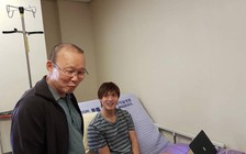 HLV Park Hang-seo thăm Tuấn Anh tại bệnh viện ở Hàn Quốc