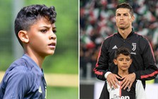 Ronaldo đua nước rút với con trai