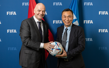 Chủ tịch FIFA Gianni Infantino ủng hộ bóng đá Việt Nam hướng đến mục tiêu World Cup