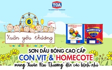 Sơn dầu bóng cao cấp Con Vịt và Homecote mang 'Xuân yêu thương' đến các bệnh nhi
