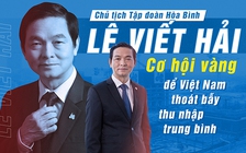 Chủ tịch Tập đoàn Hòa Bình Lê Viết Hải: Cơ hội vàng để Việt Nam thoát bẫy thu nhập trung bình