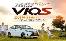 Thắng thế ở giá trị sát sườn cho xe gia đình, Vios dẫn đầu phân khúc tháng 5