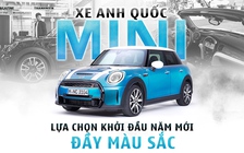 Xe Anh quốc - MINI: Lựa chọn khởi đầu năm mới đầy màu sắc