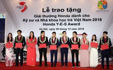 10 sinh viên xuất sắc được tặng giải thưởng Honda Y-E-S