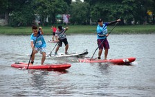 Sôi nổi giải đua thuyền SUP trên sông Hương