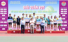 Quần vợt vẫn là sự thống trị của nam Tây Ninh và nữ TP.HCM