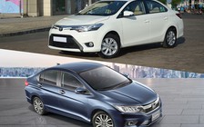 So sánh Toyota Vios 2016 và Honda City 2017