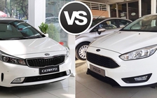 Kia Cerato 1.6 AT so kè Ford Focus Trend: Tiện nghi hay vận hành tầm giá 650 triệu đồng?