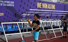 Sân Binan sốc số lượng phóng viên theo dõi buổi tập U.22 Việt Nam