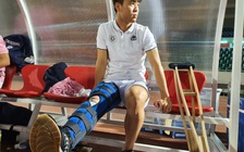Trung vệ Duy Mạnh nói gì sau chấn thương nặng có thể chia tay sân cỏ một thời gian?
