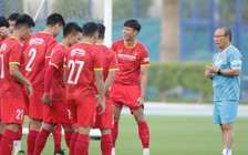 Tuyển Việt Nam cười nhẹ nhõm trước khi bước vào vòng loại World Cup 2022