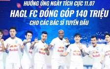 HAGL bán áo tặng y bác sĩ 2 bệnh viện tuyến đầu TP.HCM chống dịch