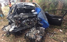 Ô tô đối đầu xe tải, 2 người tử vong tại chỗ, 3 người bị thương