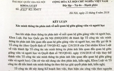 Đơn phương chấm dứt hợp đồng với giảng viên luật bị 'tố' quấy rối nữ sinh