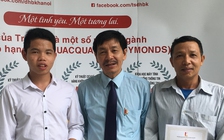 Hai anh em song sinh được tuyển thẳng vào Trường đại học Bách khoa Hà Nội