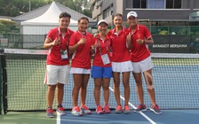 Tuyển quần vợt Việt Nam thắng lớn trong ngày thứ 2 tại SEA Games 2017