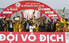 U.19 Hà Nội tạo ra cú lội ngược dòng nghẹt thở để lần thứ 6 đăng quang