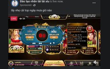 Facebook ngập quảng cáo cờ bạc, trò đỏ đen