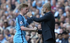HLV Guardiola: 'De Bruyne cùng đẳng cấp với Messi'