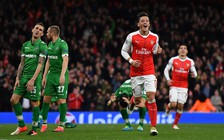 Champions League: Ozil rực sáng, Arsenal nghiền nát Ludogorets