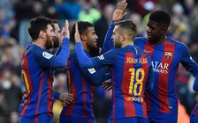 Đè bẹp Las Palmas, Barcelona thu ngắn cách biệt với Real Madrid xuống còn 2 điểm