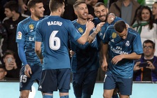 Real Madrid giành 3 điểm trong cơn mưa bàn thắng trên sân Betis