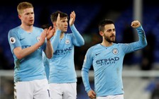 Hạ Everton, Man City tạm chiếm ngôi đầu bảng Premier League