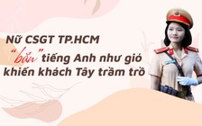 Năm mới Canh Tý: Xông đất nữ CSGT ‘bắn’ tiếng Anh như gió khiến Tây trầm trồ