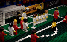 Hành trình đến EURO 2016 của tuyển xứ Wales được tái tạo bằng đồ chơi Lego