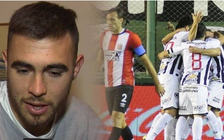 Hậu vệ vô hiệu hóa tiền đạo đối phương bằng… chích kim vào lưng