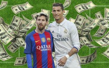 Kiếm 25.000 euro mỗi phút trên sân, Messi đánh bại Cristiano Ronaldo ở thu nhập