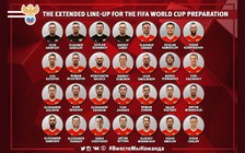 Nga tin vào lớp trẻ trong danh sách 28 tuyển thủ chuẩn bị World Cup 2018