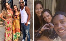 Huyền thoại Ronaldinho cưới một lúc... 2 cô bạn gái